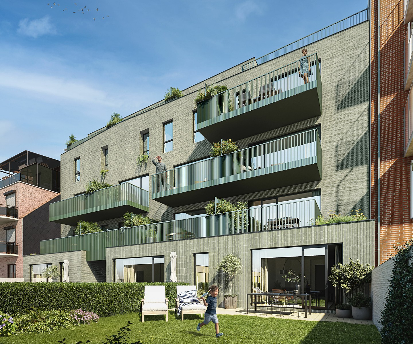 Ostuni: Nieuwbouw 16 appartementen met garages